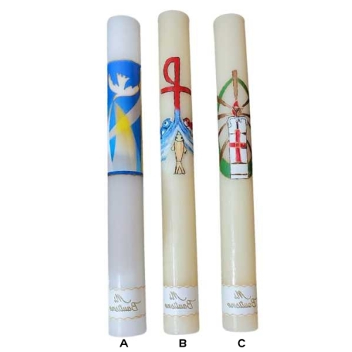 Velas bautismo Artesanal